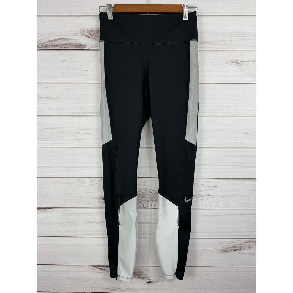 Nike Women‎ Epic Luxe Run Flash Legging Pant CV2253 010 Black Size Small